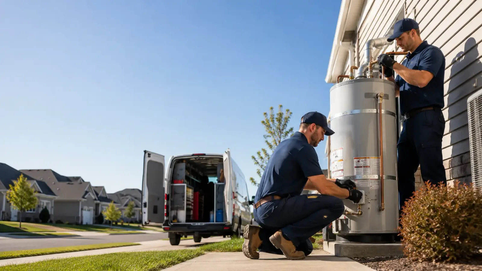 Water Heater Installation in Garden, MI